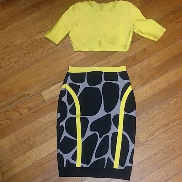 Dresses & Skirts - Bodycon Skirt & Matching Top